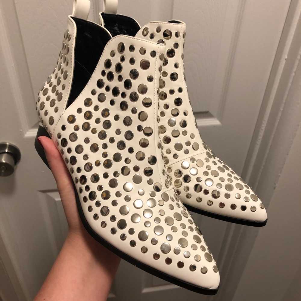 STEVE NY studded booties